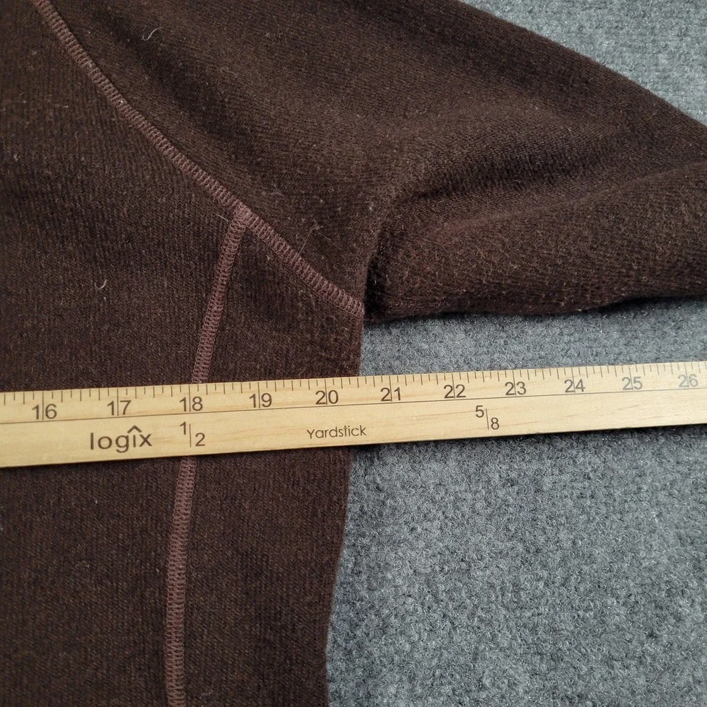 Smartwool Jacket Mens‎ Small Brown Wool Fleece Full Zip Thermal Outdoor SWOSP638